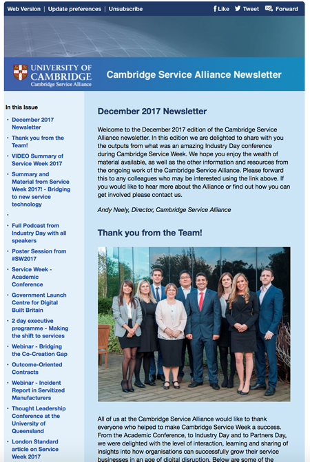 2017 December Newsletter