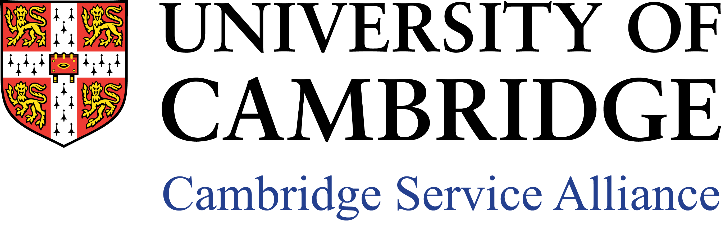 Cambridge Service Alliance Logo reversed