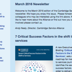 March 2016 Newsletter Released