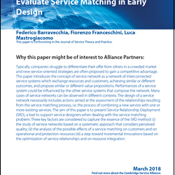 March Paper - A Service Network Perspective to Evaluate Service Matching in Early Design