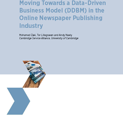 Case Study: Moving Towards a Data-Driven Business Model (DDBM) in the Online Newspaper Publishing Industry