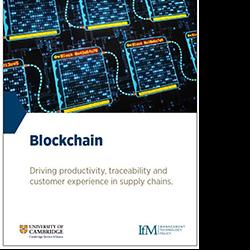 Blockchain: driving productivity, traceability and customer experience in supply chains 