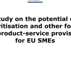 Report: The Potential of Servitisation and other forms of Product-Service Provision for EU SMEs