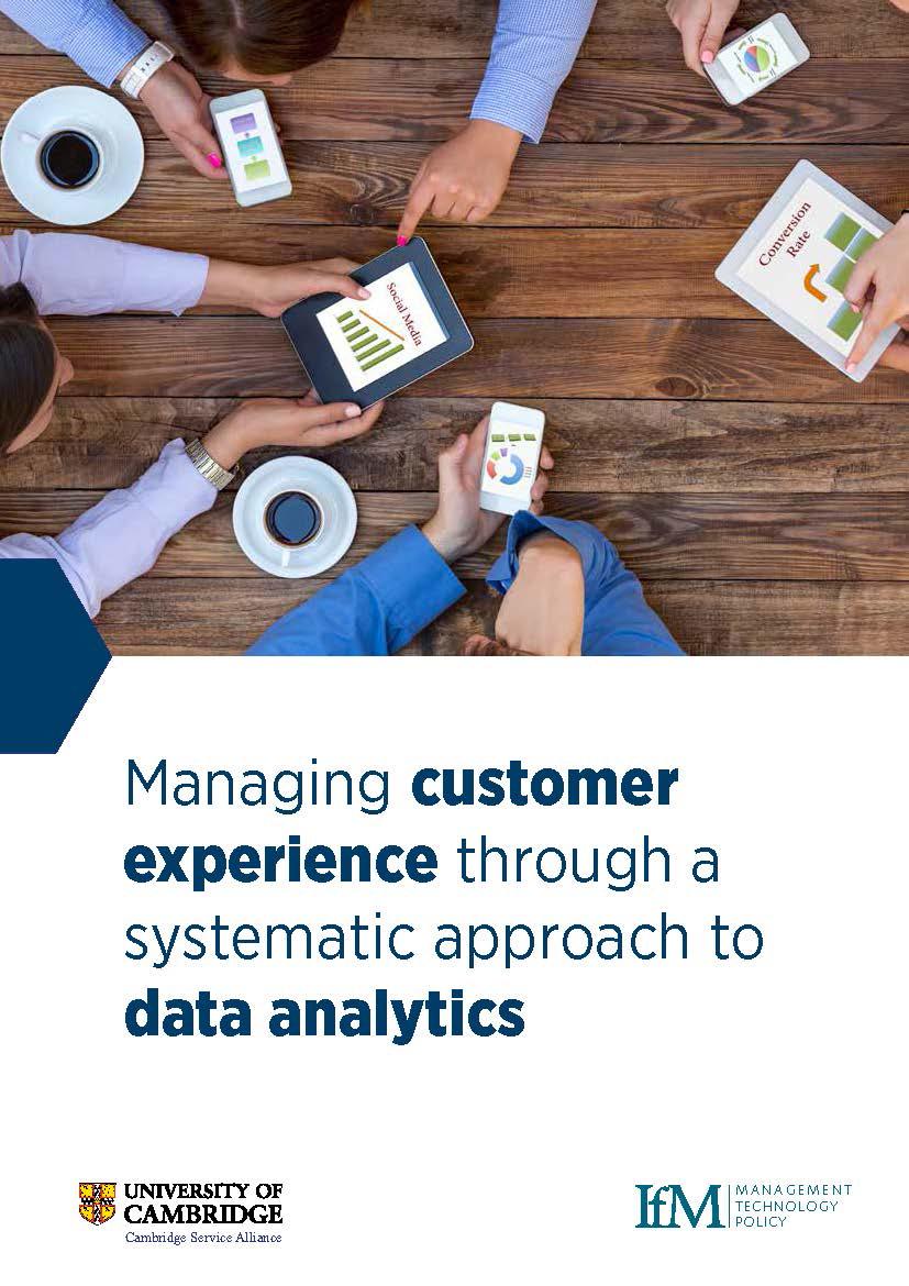 Customer experience through data analytics cover