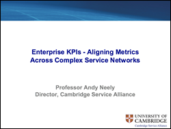 Webinar - Enterprise KPIs - Andy Neely