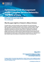 Optimising Asset Management within Complex Service Networks: The Role of Data 