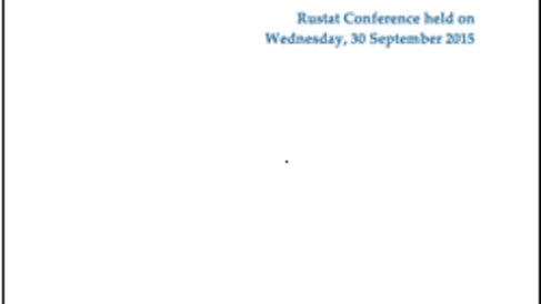 Keynote at Rustat Conference on Big Data