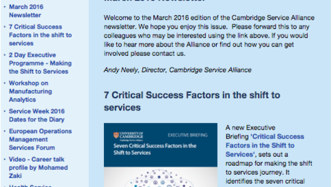 March 2016 Newsletter Released