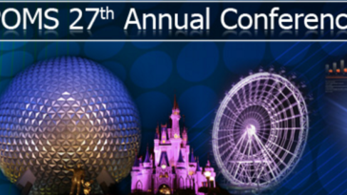 2016 POMS College of Service Operations (CSO) Mini-Conference