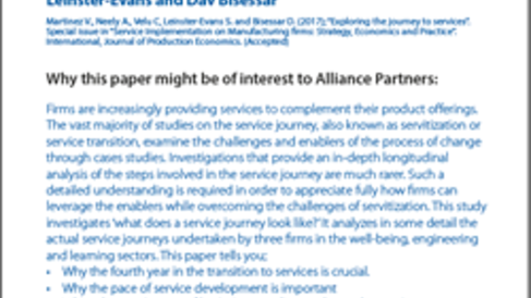 Exploring the Journey to Services