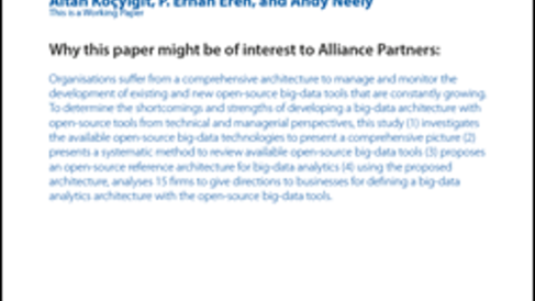 October Paper - Big Data Analytics Architecture for Businesses