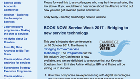 September 2017 Newsletter