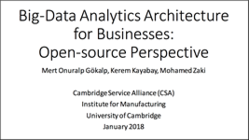 Webinar - Big Data Analytics Architecture for Businesses