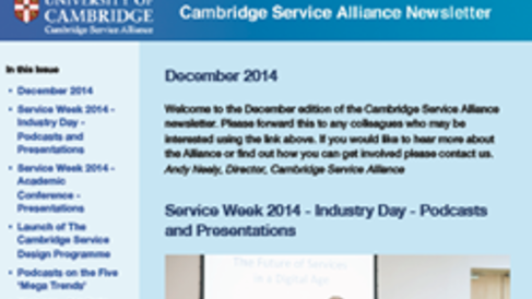 December 2014 Newsletter