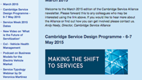 March 2015 Newsletter