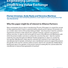 Engineering Services - Unpacking Value Exchange