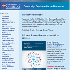 March 2016 Newsletter Released