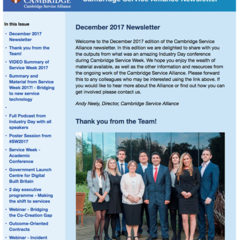 December 2017 Newsletter