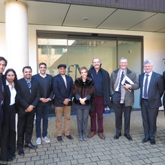 President Fox Visits the IfM and Alliance