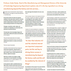 Enabling the 4th Industrial Revolution