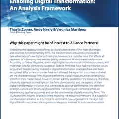 May Paper - Enabling Digital Transformation: An Analysis Framework