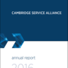 2016 Annual Report for the Cambridge Service Alliance