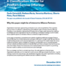 A Classification Model for Product-Service Offerings