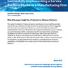 Successfully Implementing a Service Business Model