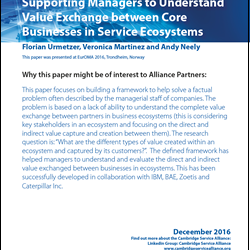 Ecosystems Value Framework Paper