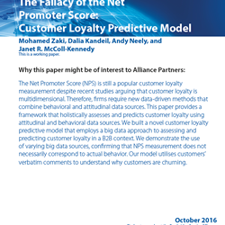 Customer Loyalty Predictive Model Paper