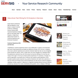 Guest Article - Data-Driven Text Mining for CX Analytics in Services