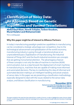 Classification of Noisy Data