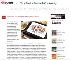 Guest Article - Data-Driven Text Mining for CX Analytics in Services